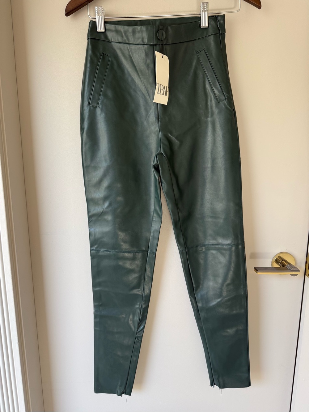 BNWT Women’s Traf Faux Leather Pants